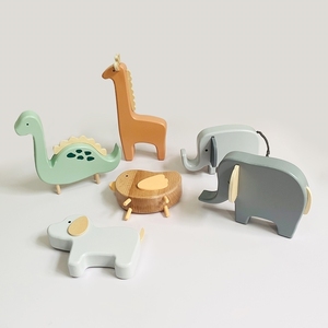 Juguetes Montessori de Madera de Animales del Bosque, Pájaros Ecológicos Hechos a Mano, Juguetes <span class=keywords><strong>Waldorf</strong></span> de Madera para Niños - Product Image 3