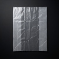 Sac en plastique plat d'emballage de film plastique 20Mic transparent imperméable de grande taille de LDPE pour le supermarché