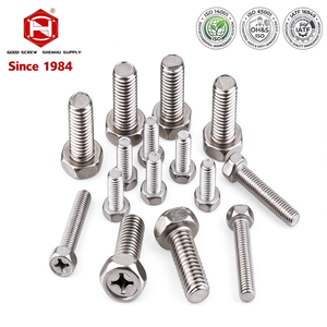 Oferta Especial: Tornillos de Cabeza Hexagonal con Ranura Cruzada GB29.2 de Acero al Carbono, Métricos M4-M8 - Product Image 1