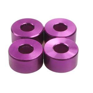 Aluminum Spacer <b>Washer</b> Set 6mm 4pcs for <b>Car</b> Tuning Interior Exterior Upgrade - Product Image 1