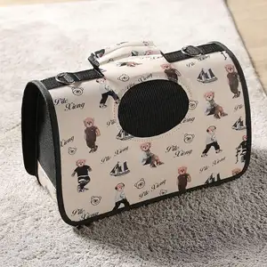 Nouveau Design Style Populaire Chat Portable Voyage Espace Capsule Pet Sac À Dos Respirant Grande Capacité Pet Aviation Boxv