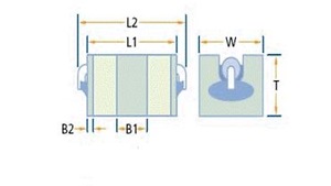 Hochspannung ST220BR206K500N Keramik kondensatoren Mlcc-Halterung ständer Kondensatoren Gestapelte Kombination - Product Image 3