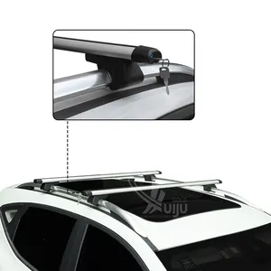 Xe Roof Rack Car Roof Rack Chữ Thập Bar Nhôm Xe Roof Rack