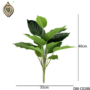 Büyük envanter yeşil dekorasyon ev Plantas dekorasyon yapay yaprak palmiye ağacı yapay süs bitkisi hight - Product Image 2