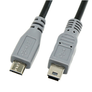 <span class=keywords><strong>Cable</strong></span> OTG Bidireccional Personalizado, <span class=keywords><strong>Micro</strong></span> <span class=keywords><strong>USB</strong></span> a Mini <span class=keywords><strong>USB</strong></span> Tipo T de 5 Pines para Dispositivos Android - Product Image 1