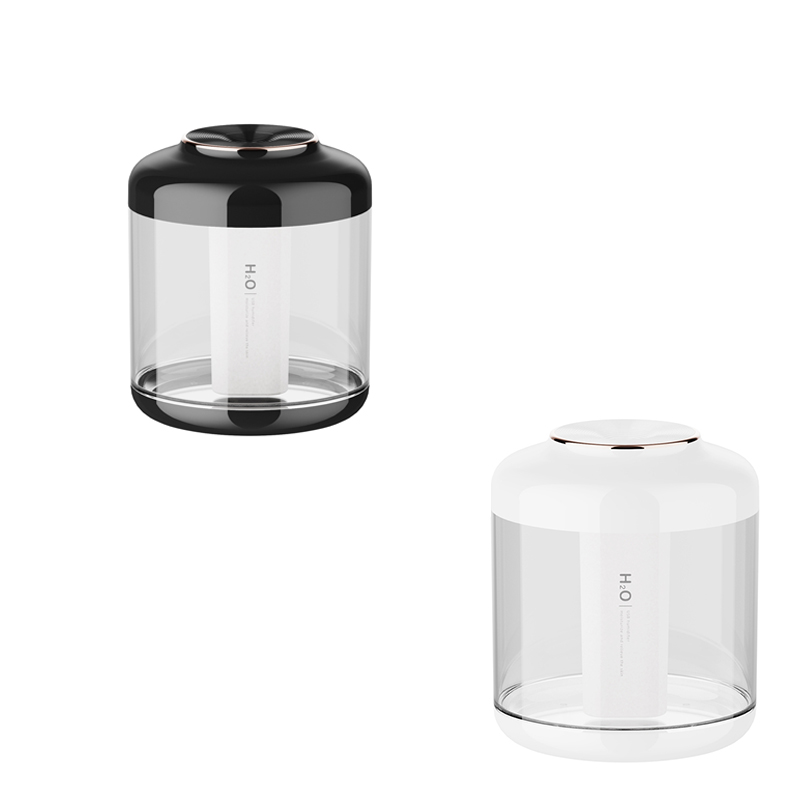 Best Seller Mini USB air Humidifier With Battery 1.5L Tank Warm Light Smart H2O Mist Sprayer