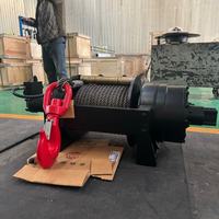 Treuil hydraulique à déroulement libre avec embrayage pneumatique manuel 15T 33000lbs pour le tirage de câbles, pour remorques, camions de dépannage et camions de dégagement