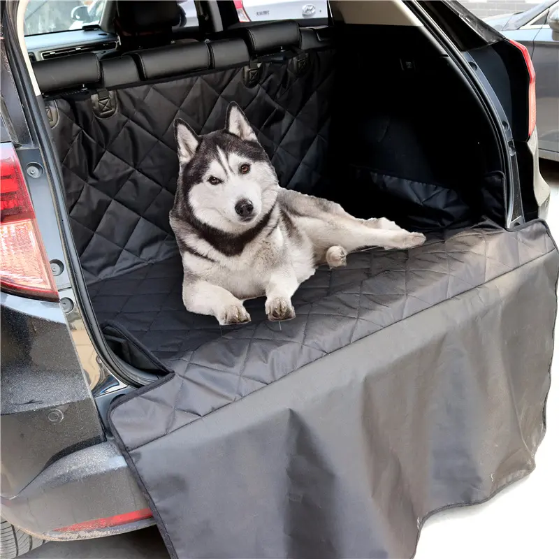 İyi kalite Pet aksesuarları araç kamyon arka klozet kapağı köpekler için Pet kapak hamak koruyucu köpek halısı araba koltuğu için su geçirmez