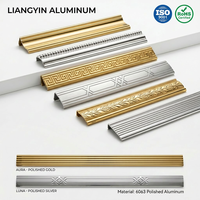 Profilé en V LIANGYIN 2020 2040, profilé en T, revêtement poudré, série 6000, extrusion d'aluminium avec soudure pour porte, imprimante 3D, machine CNC