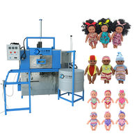Máquina Automática para Fabricación de Muñecas de PVC, Línea de Producción de Muñecas de Vinilo Suave, Equipo de Rotomoldeo, Proveedor de Equipos