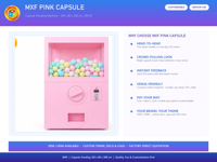 Machine Gacha géante avec fenêtre à prix géants pour salles d'arcade et centres de divertissement familial