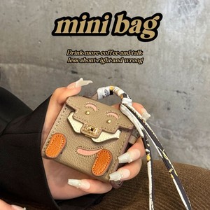 Lindo Llavero de Cuero Mini <span class=keywords><strong>Kelly</strong></span> con Diseño de Monstruo, Monedero Multifuncional con Correa para Llavero, Colgante para Bolso, Regalo Navideño para Mujer - Product Image 2