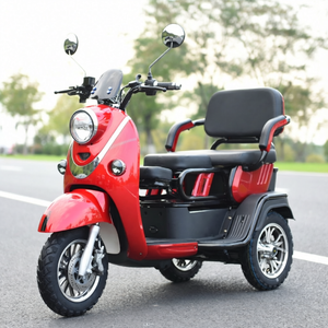 Nouveau tricycle électrique compact <span class=keywords><strong>pour</strong></span> passagers, 3 roues, 3 vitesses, 600W, 48V, cadre en acier, scooter - Product Image 2