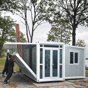 Casa Container Prefabbricata Espandibile 10ft 20ft, Villa Moderna Modulare Smontabile a Basso Costo con 2-3 Camere da Letto per Abitazione - Product Image 3