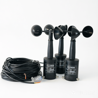 Sensor Kecepatan Angin Seri YF6 Industri Anemometer YF6-4 YF6-8 YF6-8J YF6YF YF6-8B YF5 4-20mA RS485 Output Pulsa Stasiun Cuaca