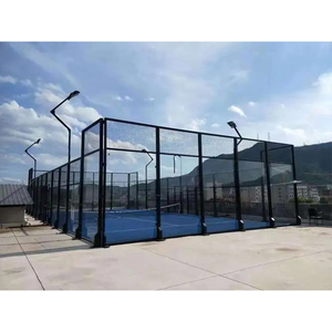 New Design <strong>Professional</strong> <strong>Supplier</strong> Sport Court <strong>Paddle</strong> Tennis Court Panoramic Padel Court - Product Image 4