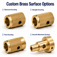 Custom Precision CNC Turning Milling Drilling Threading Brass Connector Fitting Components for Automotive and Industrial Systems