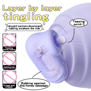 Juguetes Vibradores de San Valentín al por Mayor, Regalo para Mujeres, Vibrador de Succión, Juguetes Sexuales para Adultos, Estilo Acuarela, Estimulador de Pezones y Clítoris - Product Image 6