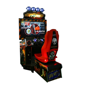 Full Motion Racing <b>Electronic</b> Arcade <b>Game</b> Machine Plastic Shopping Mall Car Driving - Product Image 5