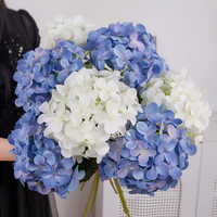 Offre Spéciale – Grande Fleur Artificielle Moderne en Soie, Hortensia 3D Effet Réel, Hydratée et Longue Durée, Idéale pour Mariage, Remise de Diplôme, Noël, Hôtels