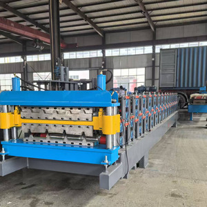 Станок для профилирования металла HKY C10+c21 (двухслойный, российский тип) - Product Image 5