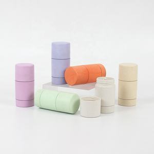 Tube de déodorant anti-transpirant biodégradable en paille de blé, écologique, personnalisé, 30 ml, conteneur rond en bâton, bouteille en plastique - Product Image 5