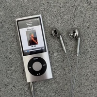 Écouteurs filaires rétro argentés effet miroir, design intra-auriculaire Type-C, son de haute qualité, élégants et tendance (Instagram-worthy), jack plat en plastique 30 cm