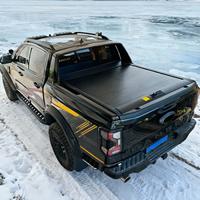 Couverture de benne de camion rétractable en alliage d'aluminium pour F150 Ranger Toyota Hilux Nissan Navara Chevy Colorado