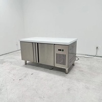 Congélateur de table de travail d'établi d'acier inoxydable de matériel de réfrigération de réfrigérateur d'Undercounter