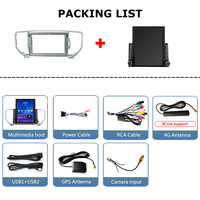 Radio de Coche Android con Pantalla Vertical de 9.7" Estilo Tesla para KIA Sportage 4 KX5 2016-2019 con Navegación GPS y Reproductor Multimedia