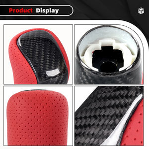 Venta al por Mayor de Fábrica: Palanca de Cambios de Fibra de Carbono, Perillas de Cambio de Marchas para Coche, Accesorios Interiores para <span class=keywords><strong>Lexus</strong></span> - Product Image 4