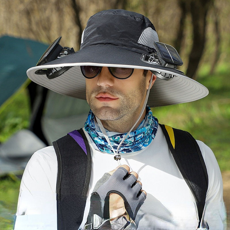 FF2717 Outdoor UPF50+ Hiking Camping Fishing Hat UV Protection