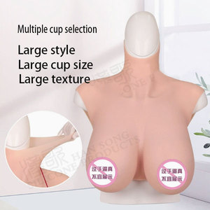 Seins artificiels en silicone liquide tendance, texture <span class=keywords><strong>r</strong></span>éaliste, pour cosplay, transgenre, aspect naturel, bord sans couture, super doux - Product Image 2