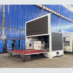 Customized Size 14ft 16ft 3 Sides P4 LED Billboard Box for ISUZU NPR Truck Mounted - Product Image 3