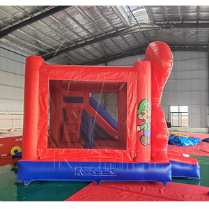 Château gonflable commercial pour aire de jeux intérieure, château gonflable personnalisé Mario, château gonflable avec toboggan - Product Image 3