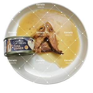 Comida enlatada para mascotas con etiqueta privada para gatos y perros, Mousse de atún, gelatina de salmón, triturado de pollo, carne de bonito <span class=keywords><strong>Real</strong></span>, comida húmeda al por mayor - Product Image 2