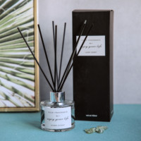Offre Spéciale rotin reed diffuseur 100ml bâtons diffuseur de roseaux avec boîte-cadeau