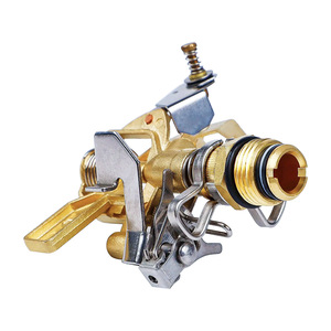 Aspersor de Agua Rotatorio de Latón de 3/4 Pulgadas, Boquilla de Riego para Jardín, Cabezal de Pulverización Ajustable de 360 Grados - Product Image 3