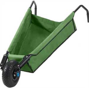 รถเข็นพับเก็บได้ง่าย รถเข็นพับได้ ผ้าใบ รถเข็นสวนแบบพับได้ - Product Image 2