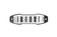 Senken-rejilla estroboscópica de montaje en superficie de coche, ángulo amplio de 180 grados, luz LED de advertencia