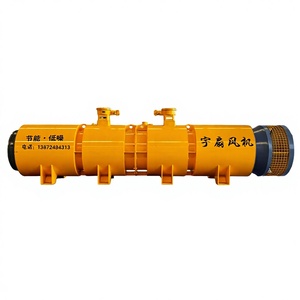 Ventilateur à aspiration latérale certifié IECEx, faible niveau sonore ≤75dB, antidéflagrant pour projets miniers souterrains - Product Image 1