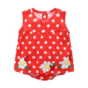 Ropa de Verano de Alta Calidad para Bebés Niñas Recién Nacidas, Romper sin Mangas al por Mayor - Product Image 4