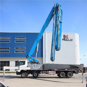 Camion pompe à béton JIUHE, vitesse et efficacité, flux continu, 58 m, camion pompe à béton - Product Image 5