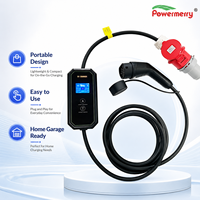 Nouveau chargeur EV portable de type 2 de 11 kW, 16 A, IP67, protection contre les fuites, utilisation domestique européenne, garage