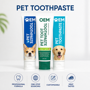 Pâte dentifrice végétale pour animaux de compagnie – Soin buccal, protection anti-sensibilité et caries, haleine fraîche, nettoyage <span class=keywords><strong>dentaire</strong></span> pour chiens et chats - Product Image 5