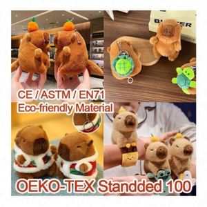Creative New Style Soft Capybara <b>Backpacking</b> Stuffed Animal Toys Cute Guinea Pig Pillow Sleeping Gift Simulated New Style Soft - Product Image 2