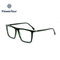 Lunettes de luxe carrées à monture intégrale, légères, design tendance, unisexe, élégantes, protection UV, rétro, anti-lumière bleue, optiques, pour adultes