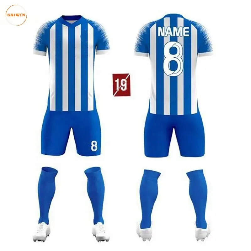 Tayland futbol forması tasarım desenleri futbol kıyafetleri özel futbol formaları adam ve çocuklar için