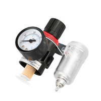 Excellent prix sur le nouveau filtre à air AFR2000, processeur d'air mono, pièces pneumatiques, séparateur d'huile et d'eau avec support de compteur AFR2000