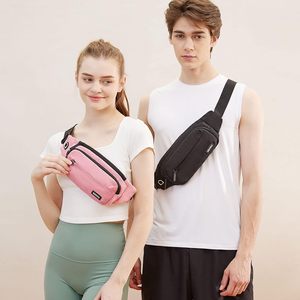 <span class=keywords><strong>SINNO</strong></span>, riñonera cruzada grande, 4 bolsillos con cremallera, riñonera para mujeres/hombres para Viajes, Perros, caminar, deportes al aire libre, llevar todo - Product Image 2